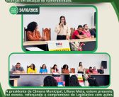 PRESIDENTE DA CÂMARA MUNICIPAL DE BRASIL NOVO PARTICIPA DE AUDIÊNCIA PÚBLICA SOBRE A IMPLEMENTAÇÃO DA LEI MUNICIPAL DA PRIMEIRA INFÂNCIA ( FAMÍLIA ACOLHEDORA )