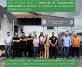 CÂMARA MUNICIPAL DE BRASIL NOVO PARTICIPA DE AÇÃO DE DESTRUIÇÃO DE ESCAPAMENTOS ADULTERADOS APREENDIDOS.