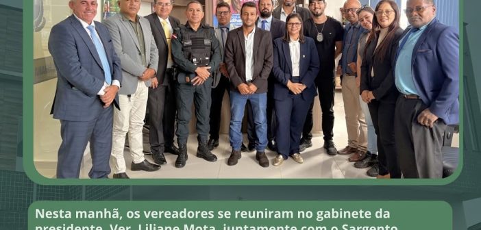 SEGURANÇA PARA O MUNICÍPIO